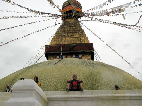 (Photo:) stupa buddyjska