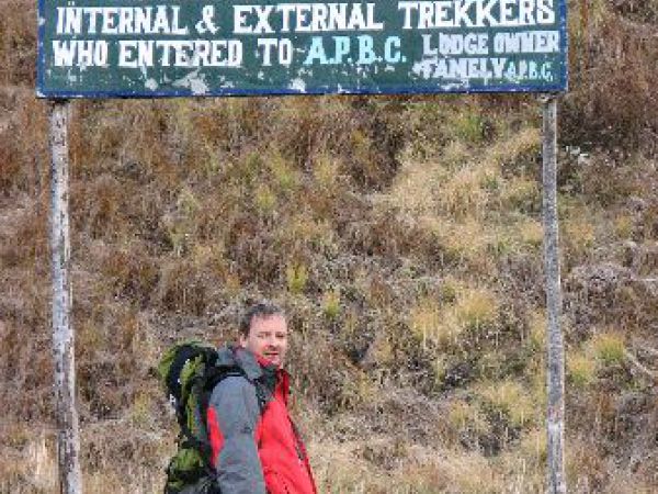 (Photo:) Annapurna Base Camp -4135 m