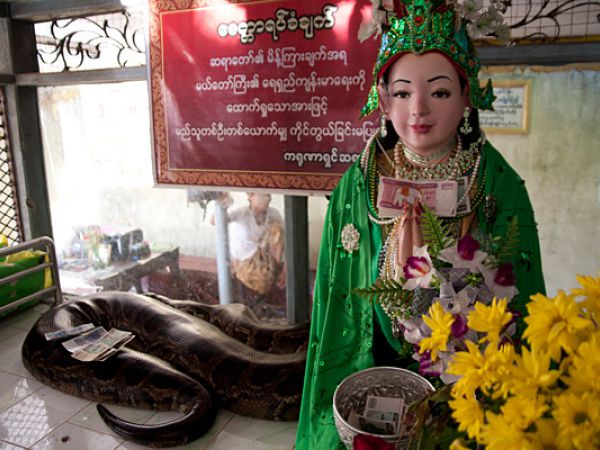 (Photo:) Snake Monastery