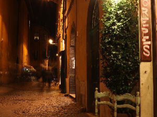 (Photo:) uliczki na Zatybrzu (Trastevere)