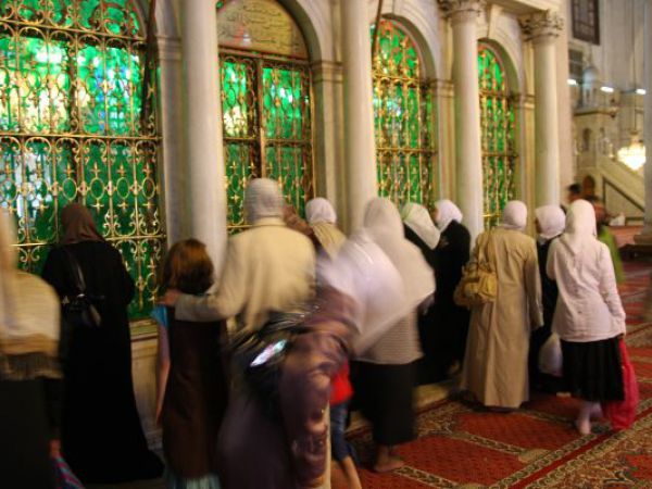 (Photo:) meczet Umajjadów-Grób św. Jana Chciciela